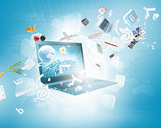 免費下載筆記本電腦與計算機廣告背景圖片，提升視覺營銷效果